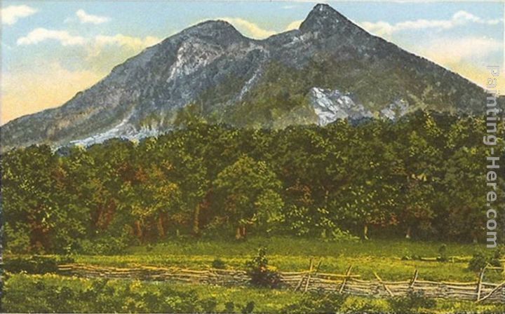 Grandfather Mountain, Blue Range, Tennessee painting - Norman Parkinson Grandfather Mountain, Blue Range, Tennessee art painting